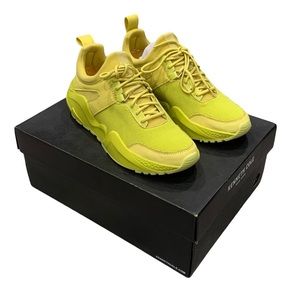 Kenneth Cole Causal Lemon Yellow Running Maddox Jogger Athletic Sneaker Shoes